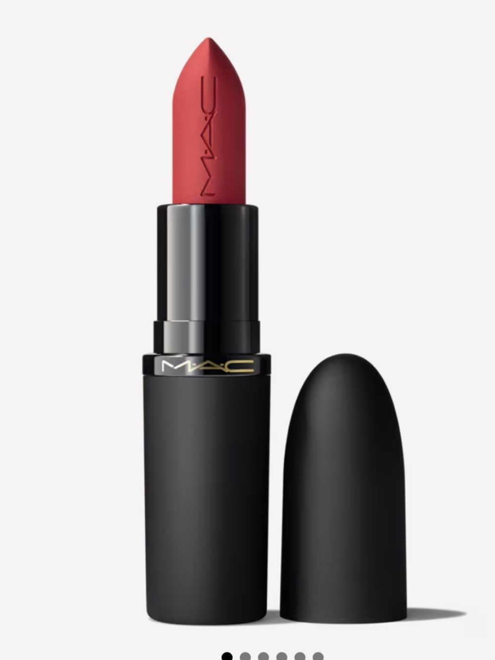 MAC Cosmetics Powder Kiss Hazy Matte Lipstick — Dubonnet Buzz